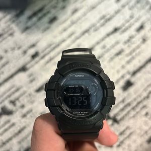 Black baby g gshock watch